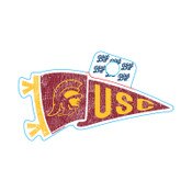 USC Trojans Flag a Ride Sticker